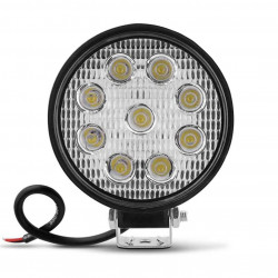 FAROL MILHA AUXILIAR 9 LED'S REDONDO UNIVERSAL Vo6