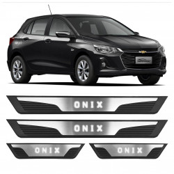 SOLEIRA LED CHEVROLET ONIX AÇO 