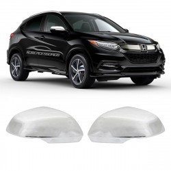 APLIQUE RETROVISOR HONDA HRV COM FURO CROMADO Vo6