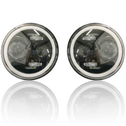 FAROL DE MILHA LED TROLLER AUXILIAR MK2 40W COM PISCA
