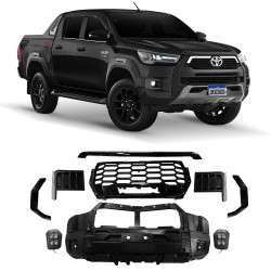 BODY KIT TRANSFORMA HILUX ROCCO EM TACOMA Vo6 