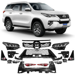 BODY KIT TRANSFORMA TOYOTA SW4 '16-'20 EM MODELO GR BLACK VO6