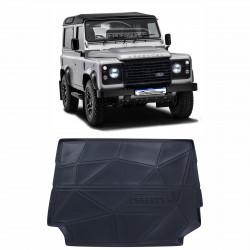 TAPETE BANDEJA PORTA MALAS LAND ROVER DEFENDER EMBORRACHADO AUTOMOTIVO Vo6