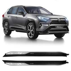 ESTRIBO TOYOTA RAV4 AÇO INOX ABS PRETO