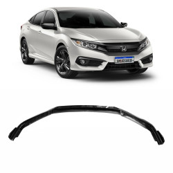 SPOILER PARA-CHOQUE HONDA CIVIC G10 DIANTEIRO BLACK PIANO 