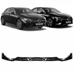 SPOILER DIANTEIRO MERCEDES CLASSE A SEDAN OU HATCHBACK BLACK PIANO Vo6