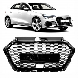 GRADE AUDI A3  COLMEIA MODELO RS3 C/ SAÍDA CRUISE CONTROL FULL BLACK Vo6