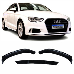 SPOILER DIANTEIRO AUDI A3 MODELO RS3 ABT BLACK PIANO Vo6