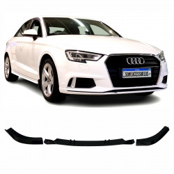 SPOILER DIANTEIRO AUDI A3 MODELO RS3 ABT BLACK PIANO Vo6