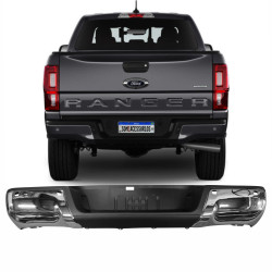PARACHOQUE TRASEIRO FORD RANGER ACABAMENTO CROMO Vo6