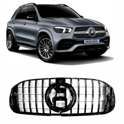 GRADE MERCEDES CLASSE GLS X167 MODELO GTR BLACK PIANO Vo6