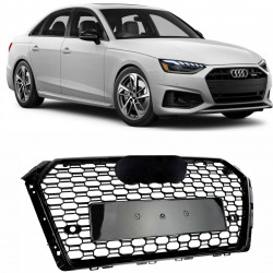 GRADE AUDI A4 COLMEIA MODELO RS4 COM ESTRADA SENSOR BLACK PIANO Vo6