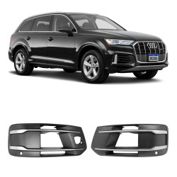 APLIQUE FAROL AUXILIAR AUDI Q7 BLACK CROMADO Vo6
