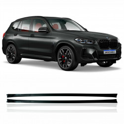 SPOILER LATERAL BMW X3 G01 BLACK PIANO Vo6