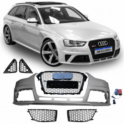 BODY KIT PARACHOQUE DIANTEIRO AUDI A4 MODELO RS4 FRONT BUMPER Vo6