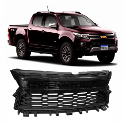 GRADE DIANTEIRA CHEVROLET GM S10 MODELO COLORADO BLACK PIANO Vo6
