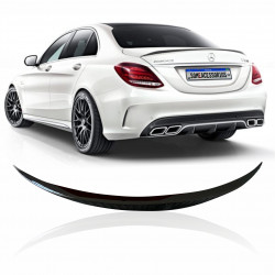 AEROFOLIO TRASEIRO MERCEDES BENZ CLASSE C BLACK PIANO Vo6