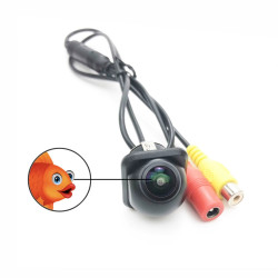 CAMERA DE RÉ UNIVERSAL MODELO TARTARUGA VISÃO 160 GRAUS Vo6