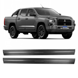 ESTRIBO LATERAL ELÉTRICO AUTOMÁTICO MITSUBISHI L200 TRITON