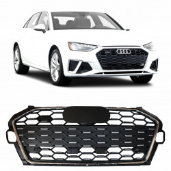 GRADE DIANTEIRA AUDI A4 MODELO S4 PRATA Vo6