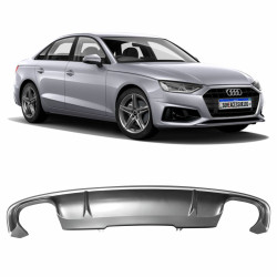 DIFUSOR TRASEIRO AUDI A4 MODELO S4 S-LINE BI LATERAL Vo6