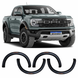 MOLDURA APLIQUE ALARGADOR PARALAMA FORD RANGER MODELO SPORT Vo6