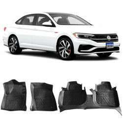 JOGO DE TAPETE INTERNO VW JETTA MODELO BANDEJA EMBORRACHADO Vo6