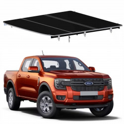 CAPOTA RIGIDA TRI FOLD FORD RANGER 3 PARTES PRETA Vo6