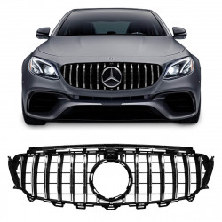 GRADE MERCEDES CLASSE E W213 GTR CROMADO ENTRADA CAMERA Vo6