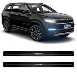 ESTRIBO LATERAL ELETRICO JEEP COMMANDER PRETO Vo6