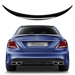 AEROFOLIO SPOILER TRASEIRO MERCEDES CLASSE C W205 BLACK PIANO 14034 Vo6