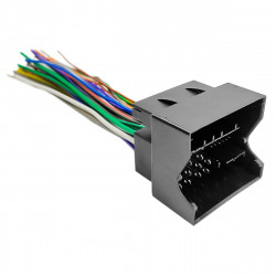 CHICOTE SOM VOLKSWAGEN JETTA PASSAT GOL G7 CONECTOR ADAPTADOR RÁDIO DVD CD MULTIMÍDIA VO6