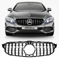 GRADE MERCEDES CLASSE C W205 GTR CROMADO CC VO6