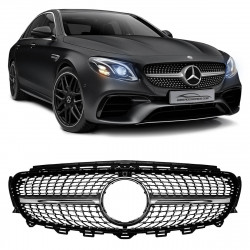 GRADE MERCEDES CLASSE E W213 DIAMOND ENTRADA CAMERA CROMADO Vo6