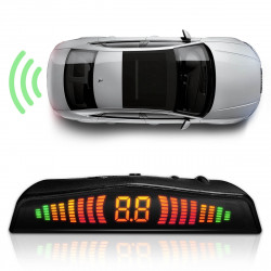 SENSOR DE ESTACIONAMENTO EMBUTIDO UNIVERSAL PRETO PIANO KX3 VO6