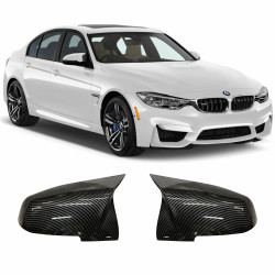 APLIQUE CAPA RETROVISOR ESTILO M3 F30 FIBRA DE CARBONO Vo6