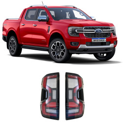 LANTERNA FUME TRASEIRA FORD RANGER 2024 LED Vo6 