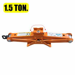 MACACO MODELO SANFONA 1.5 TON. CAR JACK MAX. 39CM LARANJA Vo6
