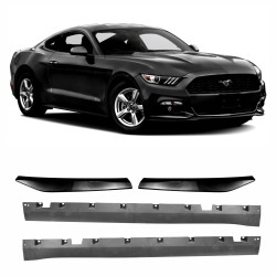 PAR SPOILER LATERAL FORD MUSTANG SHELBY GT500 Vo6