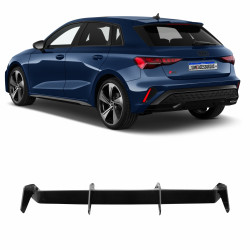 DIFUSOR TRASEIRO AUDI A3 MODELO S3 BLACK PIANO Vo6