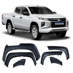 MOLDURA APLIQUE ALARGADOR PARA LAMA MITSUBISHI L200 TRITON Vo6