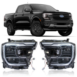 PAR FAROL PRINCIPAL FORD RANGER FULL LED PLUG AND PLAY Vo6