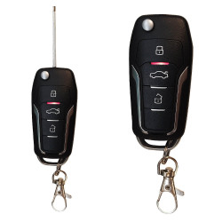CHAVE CANIVETE MODELO FORD LED 3 BOTOES