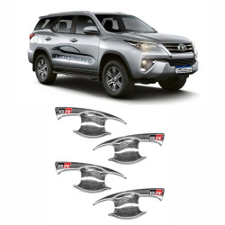 APLIQUE CONCHA MAÇANETA TOYOTA HILUX SW4 CROMADO Vo6