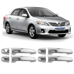 APLIQUE MACANETA HILUX & COROLLA CROMADO