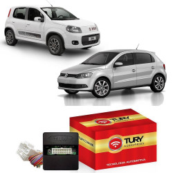 ACIONADOR VIDRO TURY ANTIESMAGAMENTO UNO FIORINO SPACEFOX FOX CROSSFOX PRO2 KR