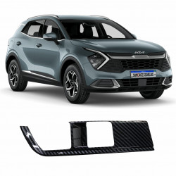 MOLDURA PAINEL DE CONTROLES KIA SPORTAGE PORTA ESQUERDA EM FIBRA DE CARBONO VO6