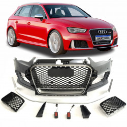 BODY KIT PARACHOQUE DIANTEIRO AUDI A3 MODELO RS3 FRONT BUMBER Vo6