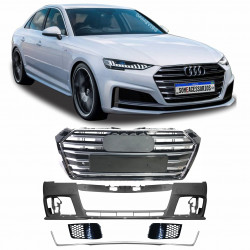 BODY KIT PARACHOQUE DIANTEIRO AUDI A4 MODELO RS4 FRONT BUMPER Vo6
