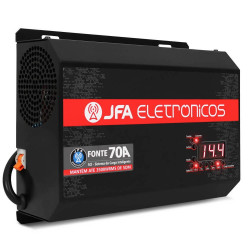 FONTE CARREGADOR DE BATERIA JFA 70A